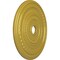 Ekena Millwork Cole Ceiling Medallion (Fits Canopies up to 9 1/8"), 25 3/8"OD x 3 3/8"ID x 1 3/8"P, Rich Gold CM25CORGS - alternate 4